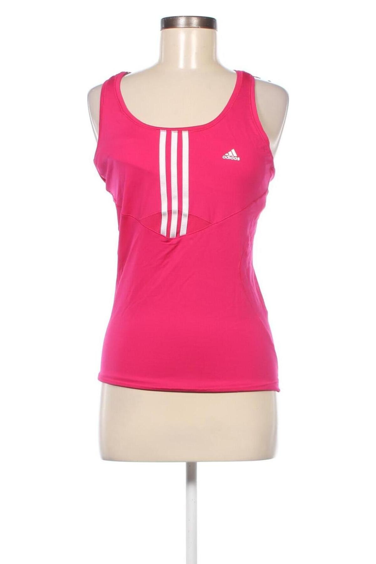 Дамски спортен топ Adidas, Размер M, Цвят Розов, Цена 24,00 лв.
