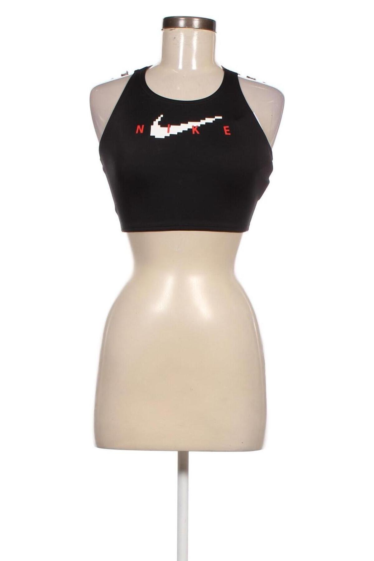 Γυναίκειο αθλητικό τοπ Nike, Μέγεθος L, Χρώμα Μαύρο, Τιμή 37,11 €