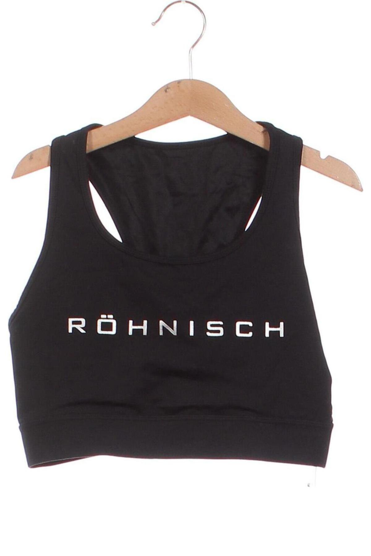 Γυναίκειο αθλητικό τοπ Rohnisch, Μέγεθος XS, Χρώμα Μαύρο, Τιμή 5,94 €