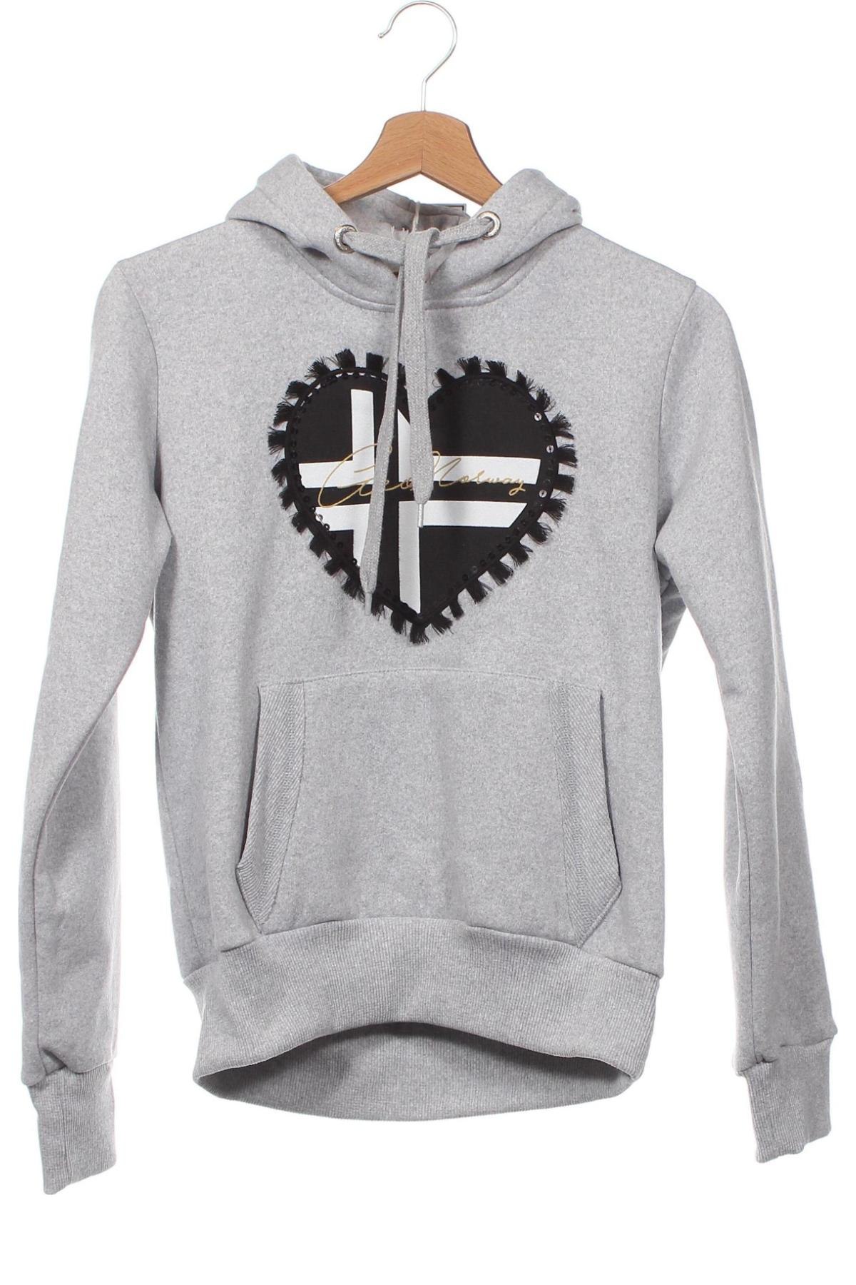 Damen Sweatshirt Geographical Norway, Größe XS, Farbe Grau, Preis 84,54 €