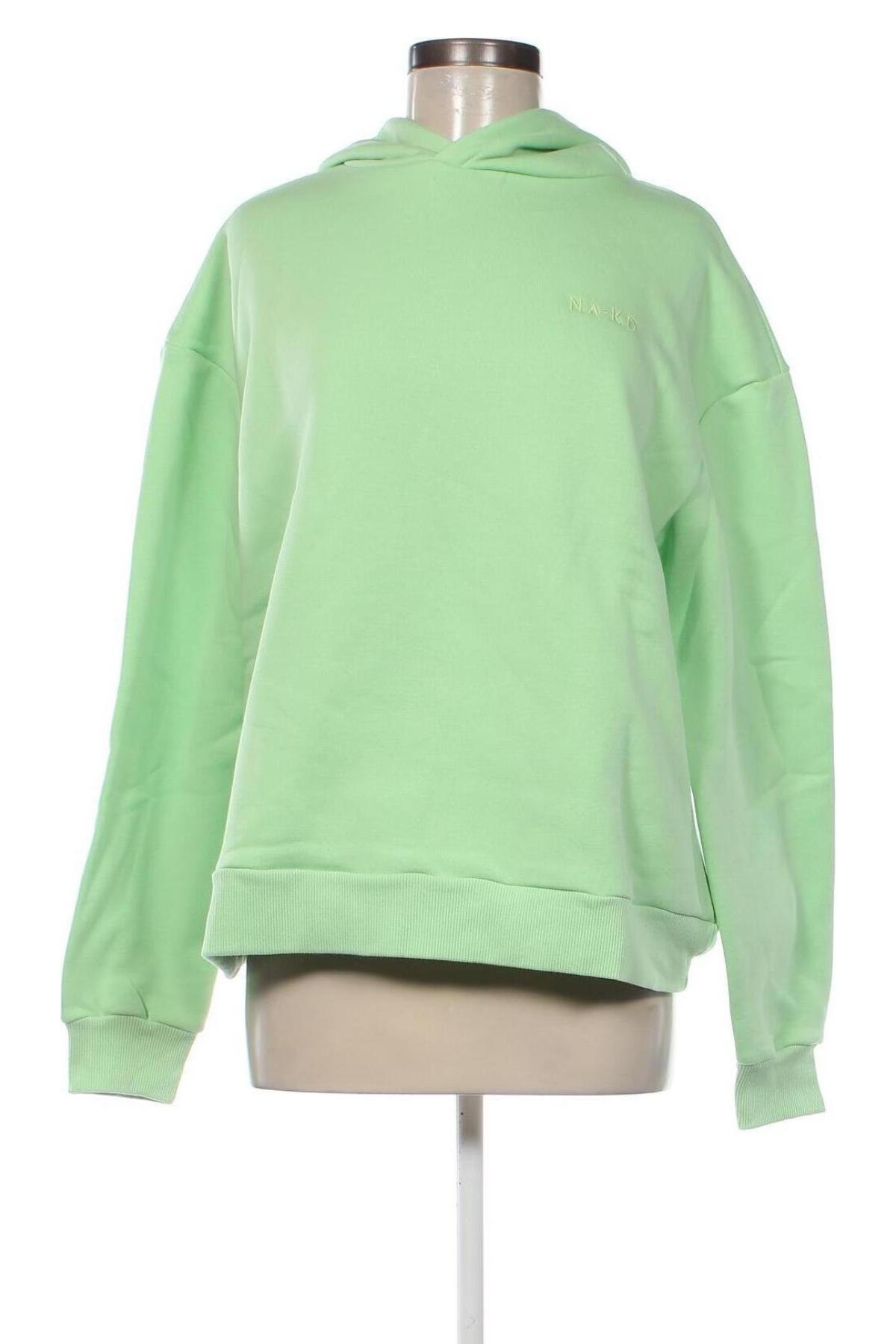 Γυναικείο φούτερ NA-KD, Μέγεθος XXS, Χρώμα Πράσινο, Τιμή 11,21 €