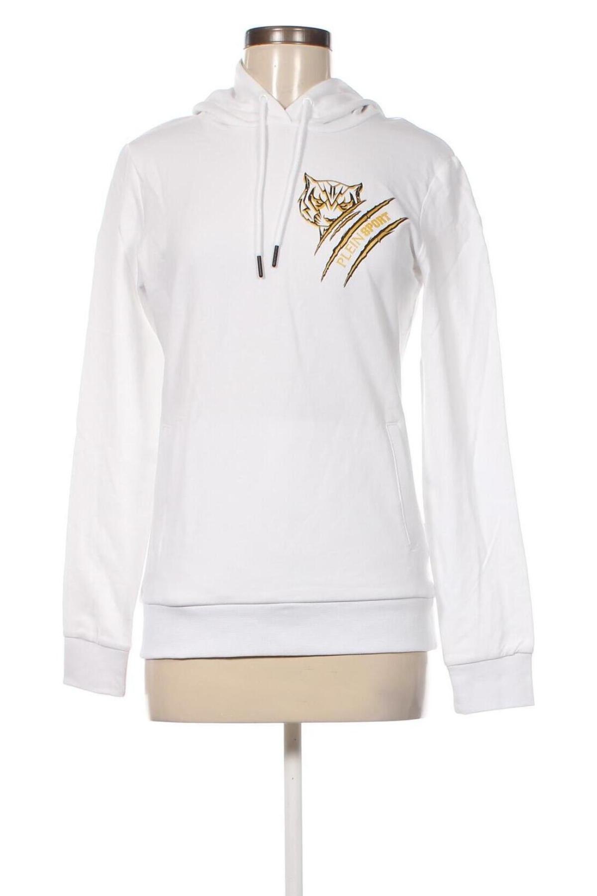 Damen Sweatshirt Plein Sport, Größe S, Farbe Weiß, Preis 142,27 €