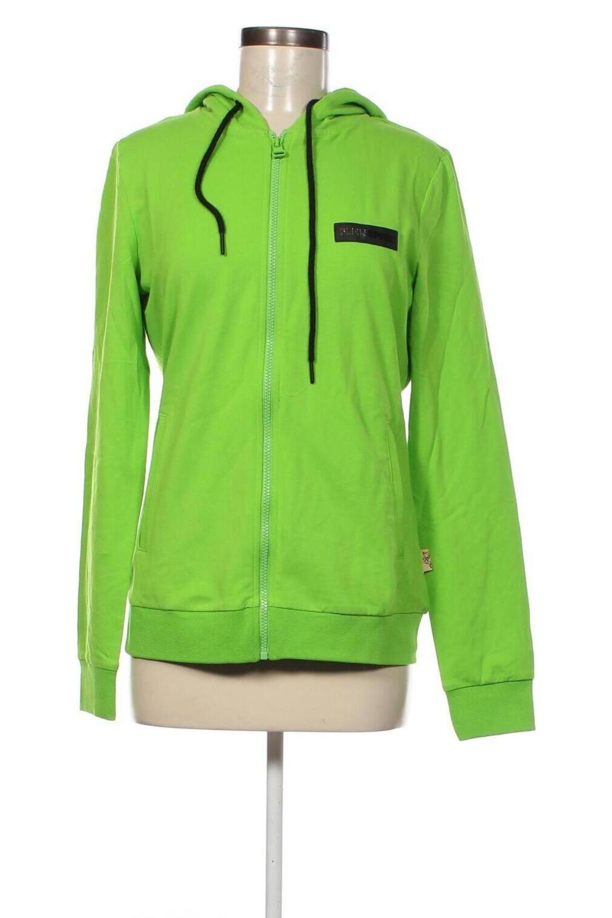 Γυναικείο φούτερ Plein Sport, Μέγεθος L, Χρώμα Πράσινο, Τιμή 128,99 €