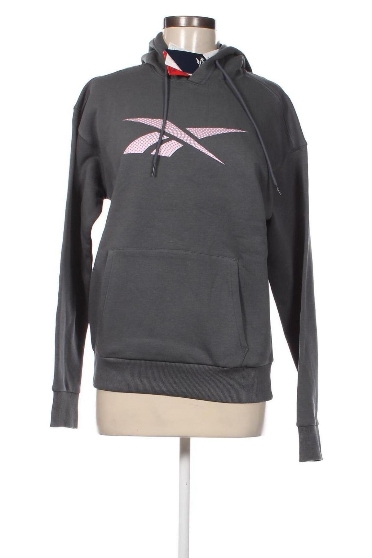 Damen Sweatshirt Reebok, Größe S, Farbe Grau, Preis 17,88 €