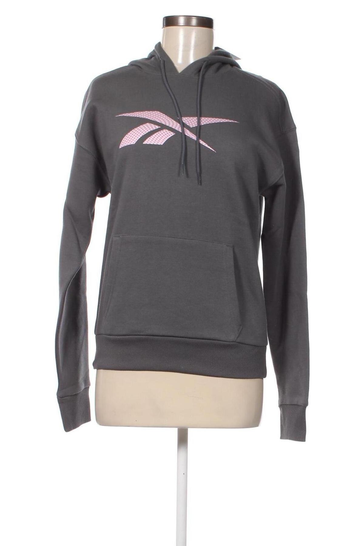Damen Sweatshirt Reebok, Größe XS, Farbe Grau, Preis 17,88 €