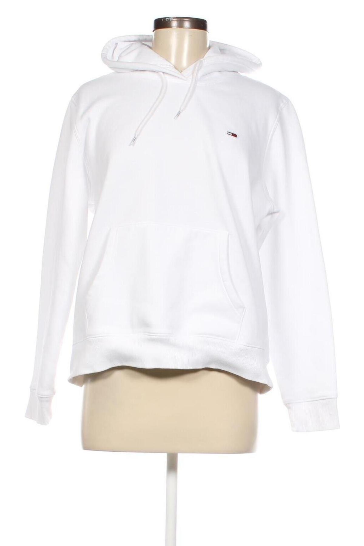 Damen Sweatshirt Tommy Jeans, Größe XL, Farbe Weiß, Preis 43,96 €