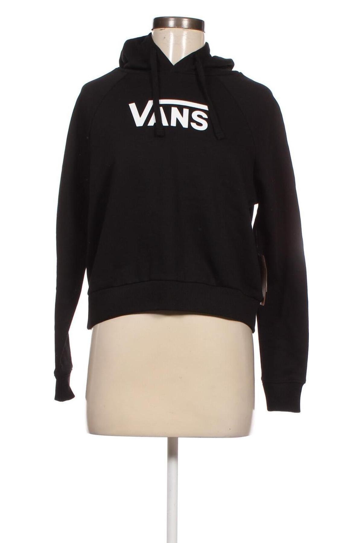Γυναικείο φούτερ Vans, Μέγεθος XS, Χρώμα Μαύρο, Τιμή 22,48 €