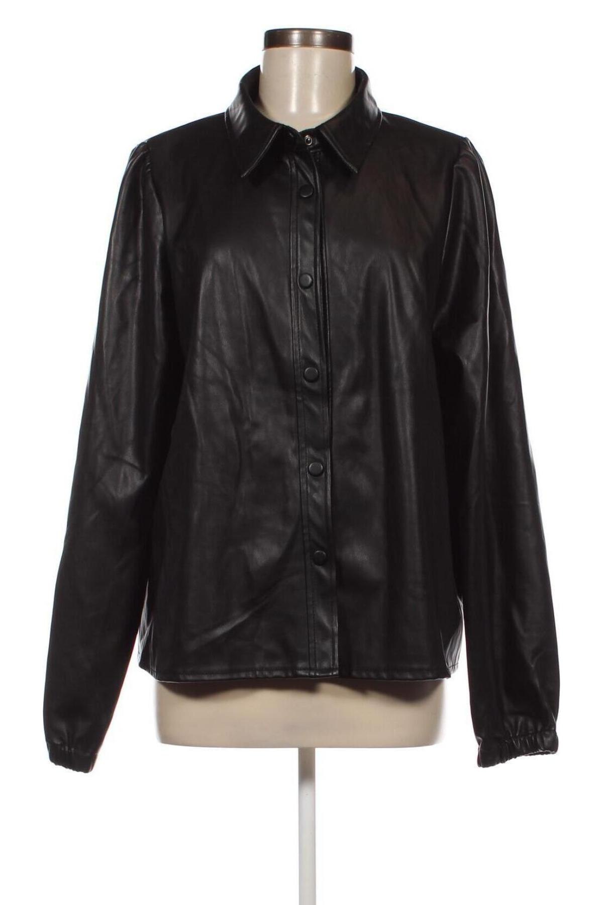 Dámska kožená bunda , Veľkosť M, Farba Čierna, Cena  9,45 €