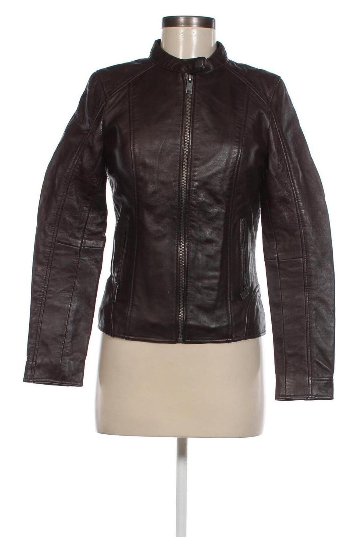 Dámska kožená bunda  Chyston, Veľkosť S, Farba Hnedá, Cena  179,26 €