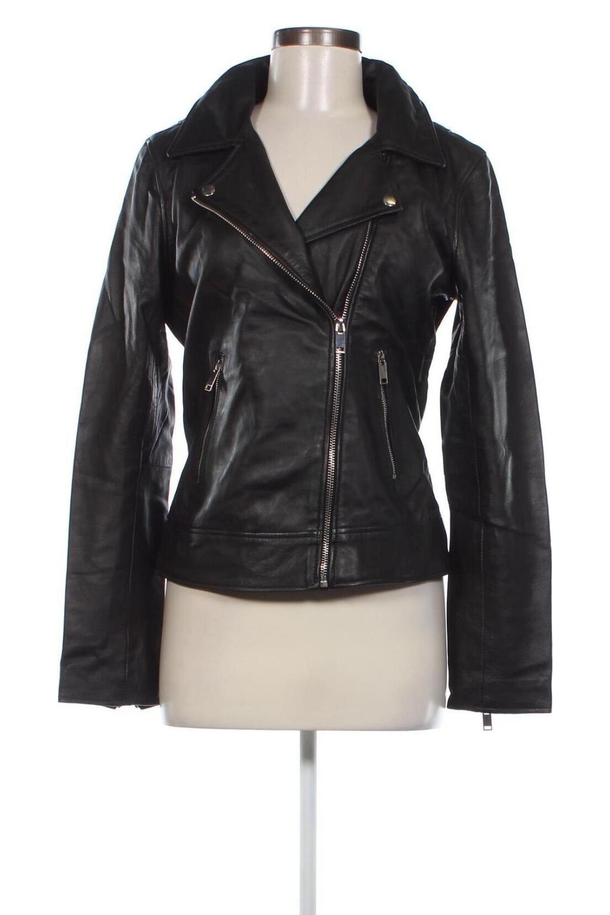 Dámska kožená bunda  Chyston, Veľkosť L, Farba Čierna, Cena  146,89 €