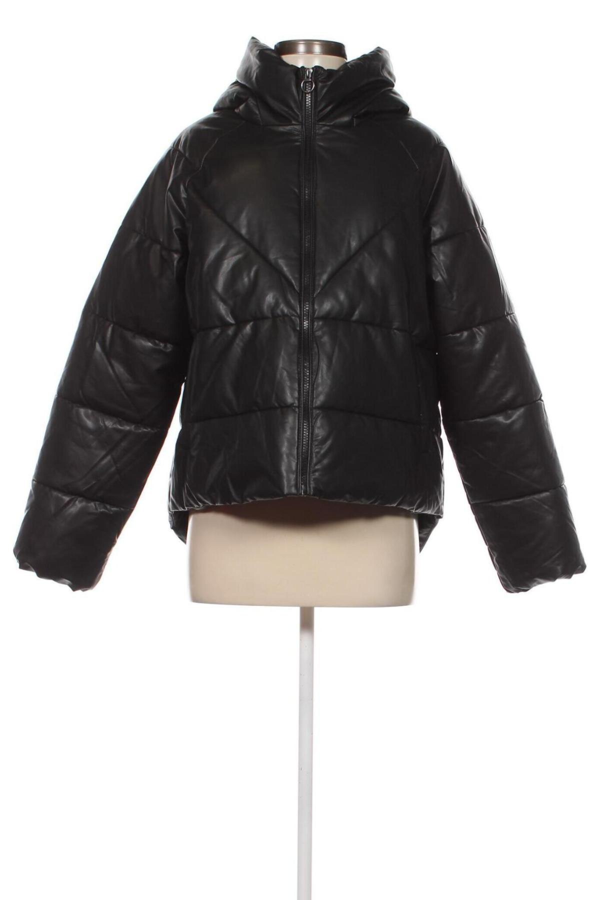 Dámska kožená bunda  ONLY, Veľkosť M, Farba Čierna, Cena  42,27 €