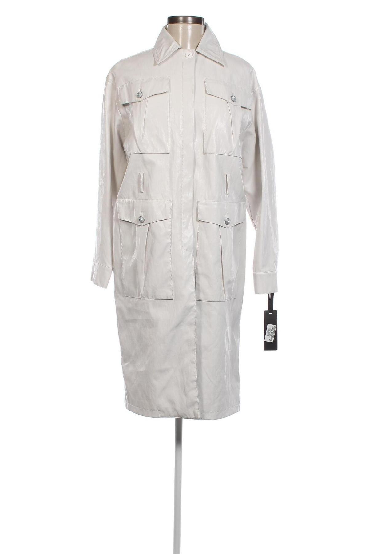 Damen Lederjacke Pinko, Größe S, Farbe Weiß, Preis 436,21 €