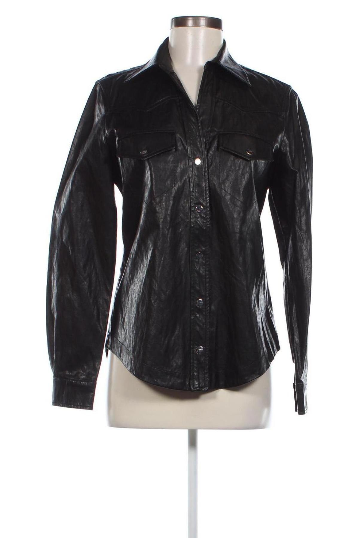 Γυναικείο πουκάμισο Pinko, Μέγεθος XS, Χρώμα Μαύρο, Τιμή 111,00 €