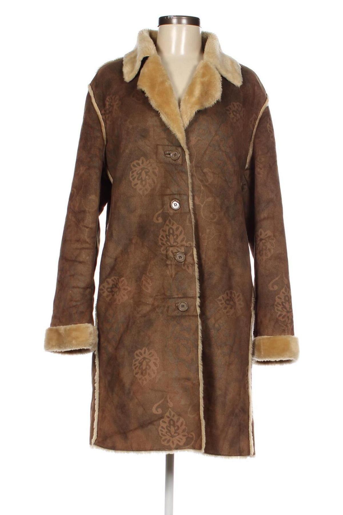 Дамско палто, Размер M, Цвят Кафяв, Цена 16,05 лв.