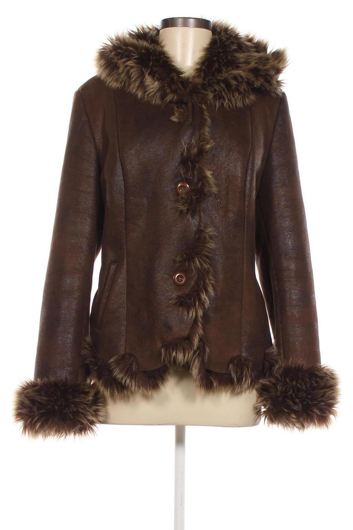 Dámsky kabát , Veľkosť L, Farba Hnedá, Cena  36,67 €