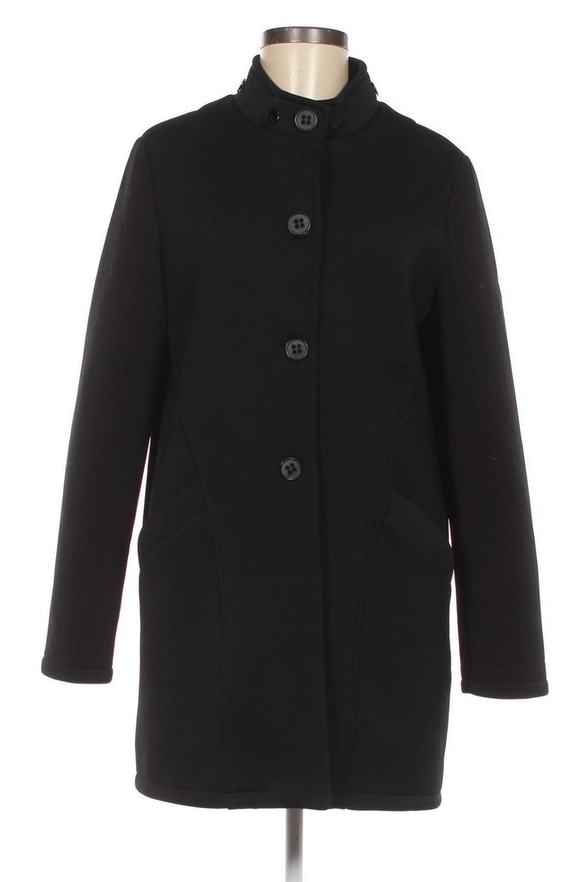 Дамско палто Amber & June, Размер M, Цвят Черен, Цена 60,68 лв.