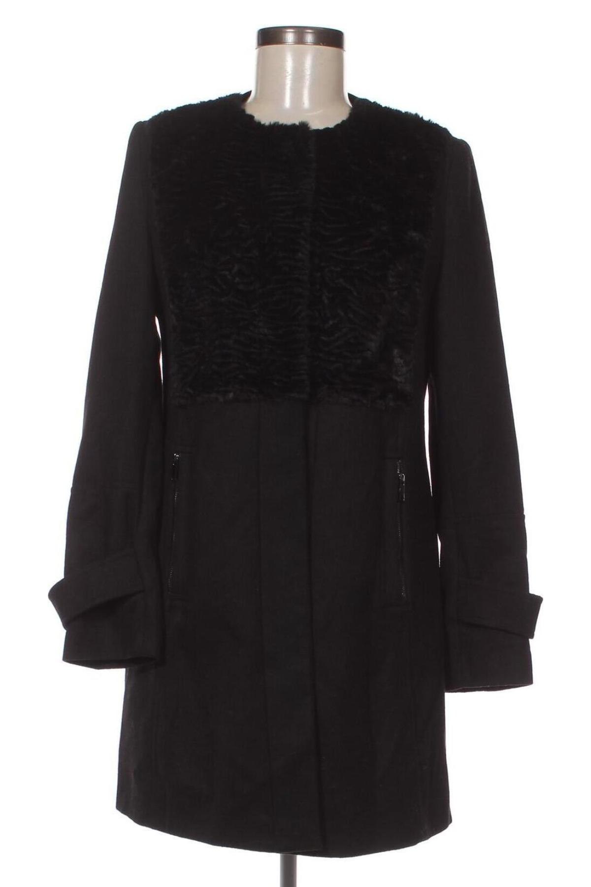 Γυναικείο παλτό Atmosphere, Μέγεθος M, Χρώμα Μαύρο, Τιμή 13,68 €