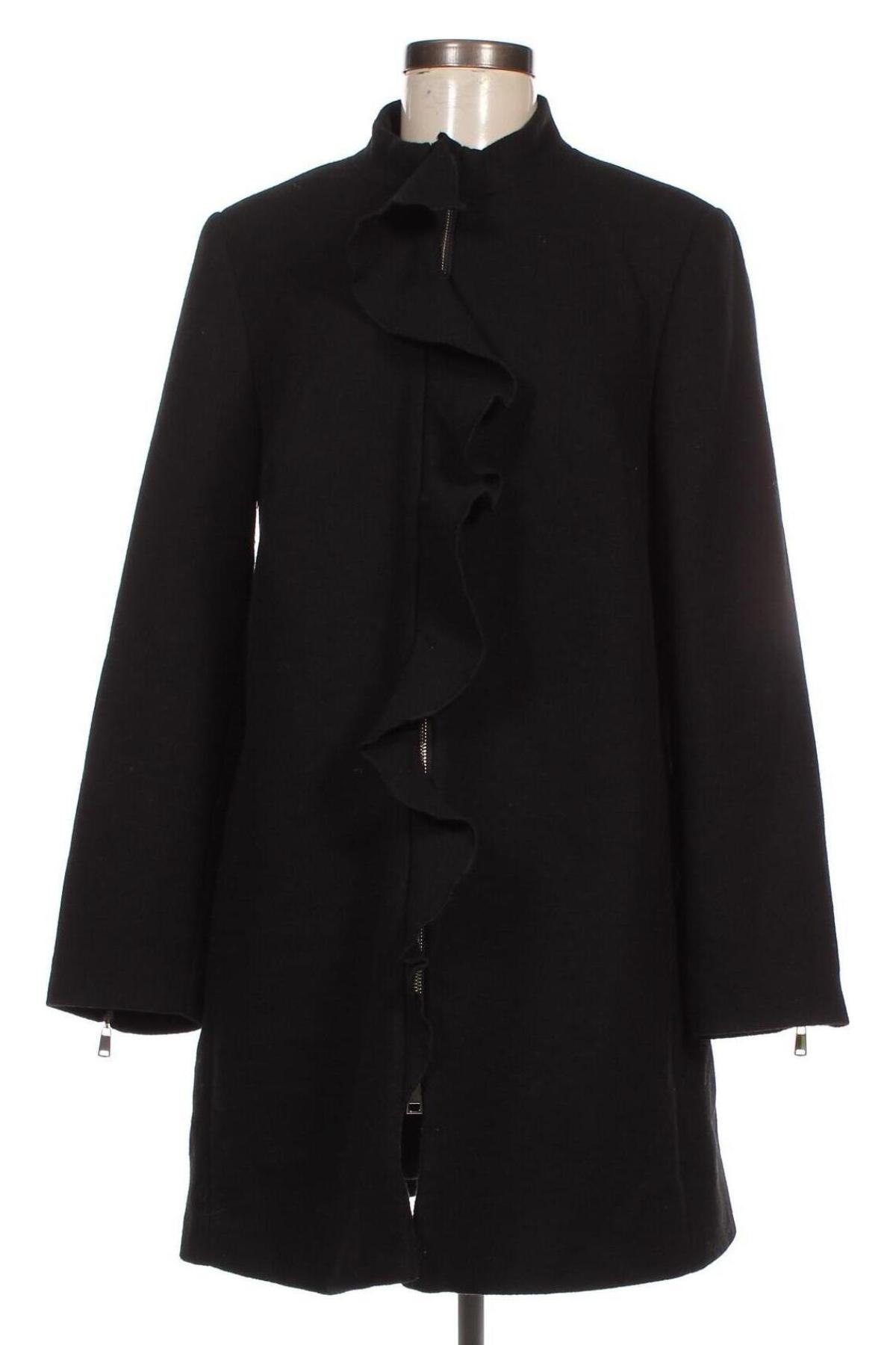 Дамско палто Body Flirt, Размер L, Цвят Черен, Цена 64,00 лв.