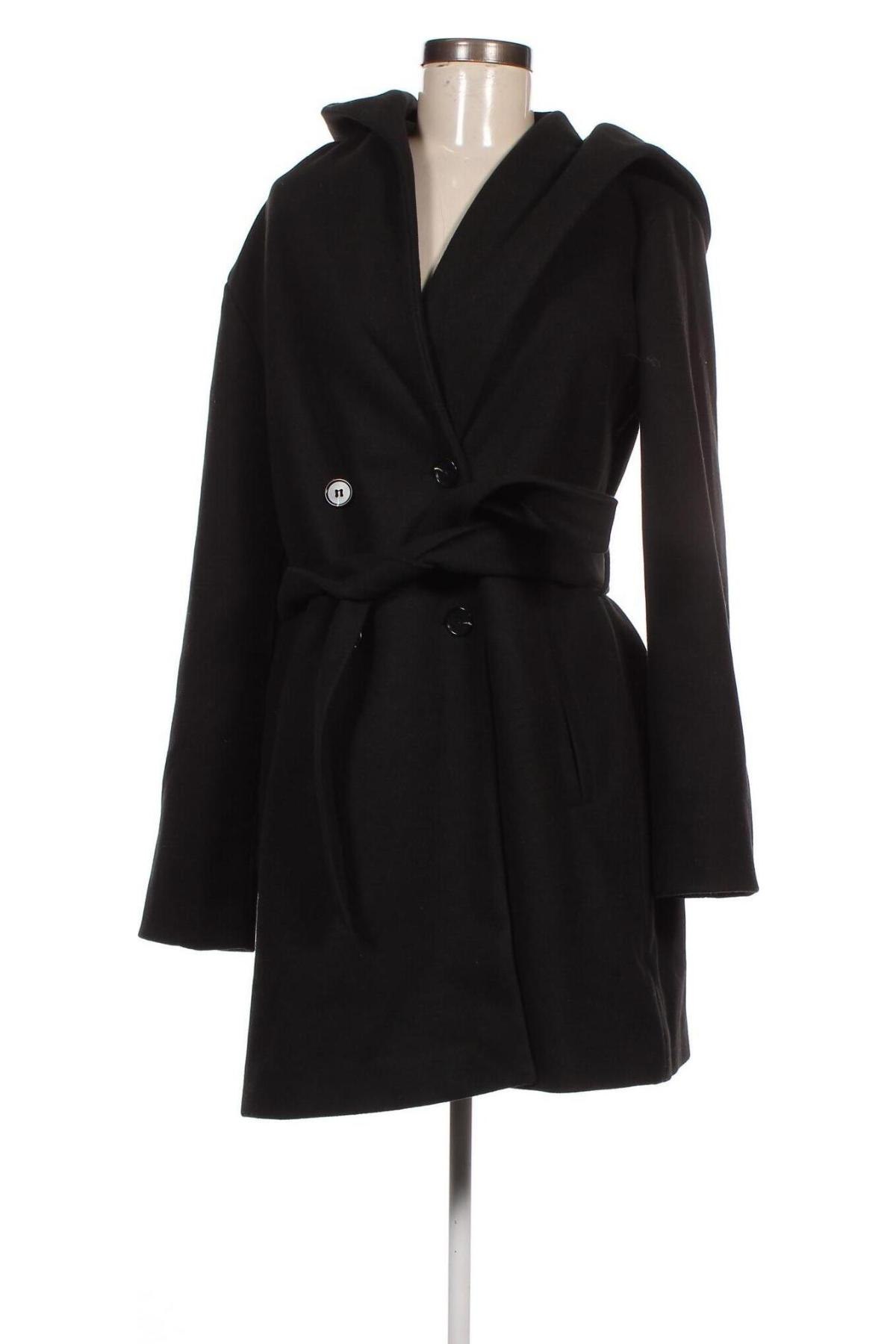 Дамско палто Even&Odd, Размер L, Цвят Черен, Цена 172,00 лв.