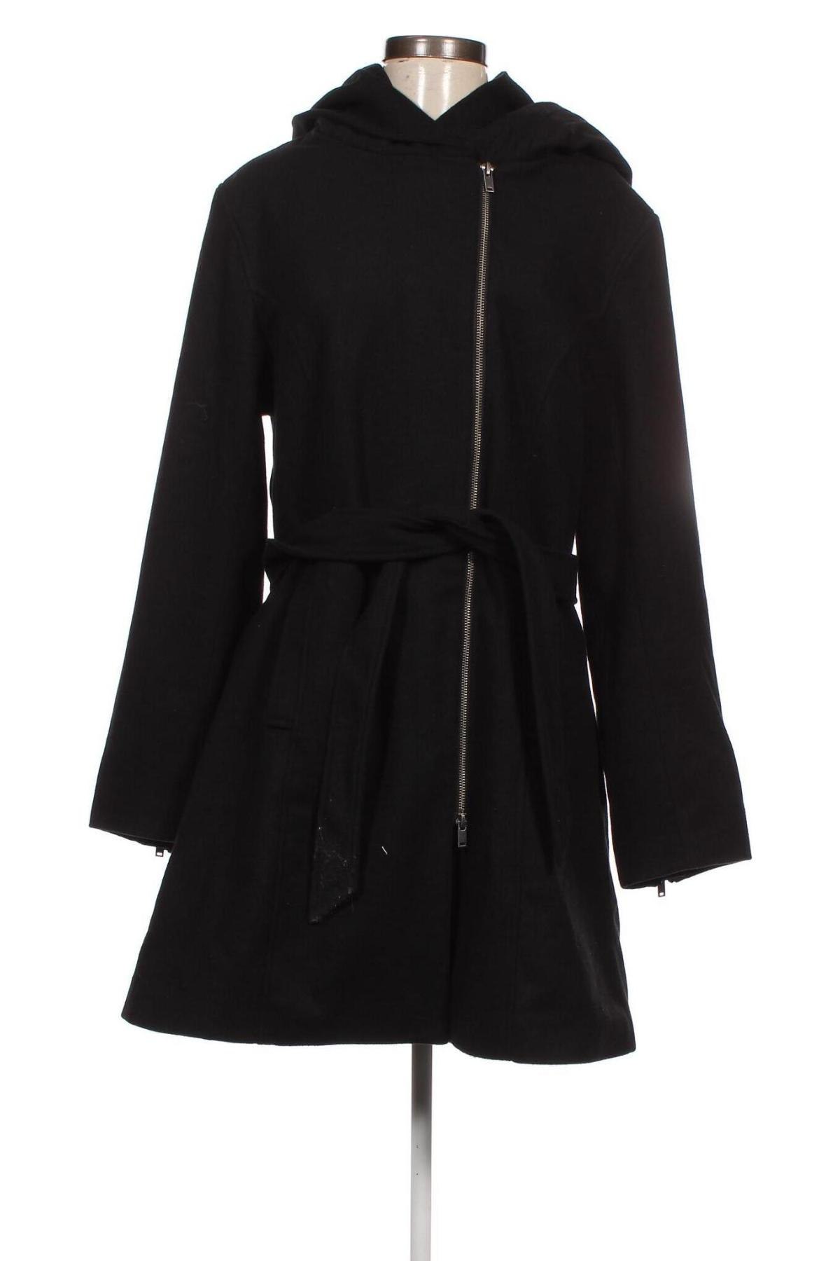 Дамско палто Even&Odd, Размер L, Цвят Черен, Цена 77,40 лв.