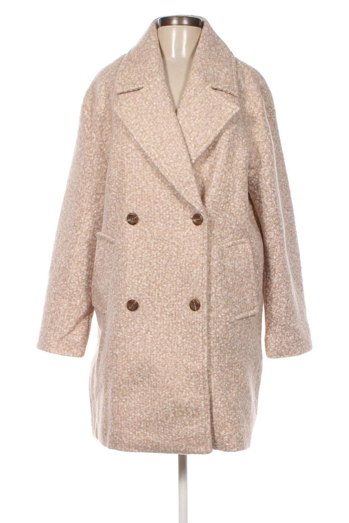 Γυναικείο παλτό Fransa, Μέγεθος M, Χρώμα  Μπέζ, Τιμή 19,39 €