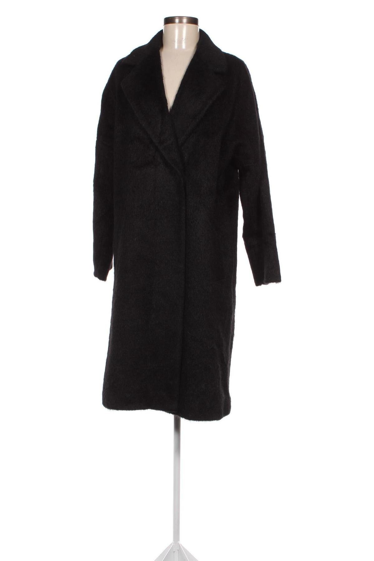 Γυναικείο παλτό Le Coeur TWINSET, Μέγεθος L, Χρώμα Μαύρο, Τιμή 138,92 €