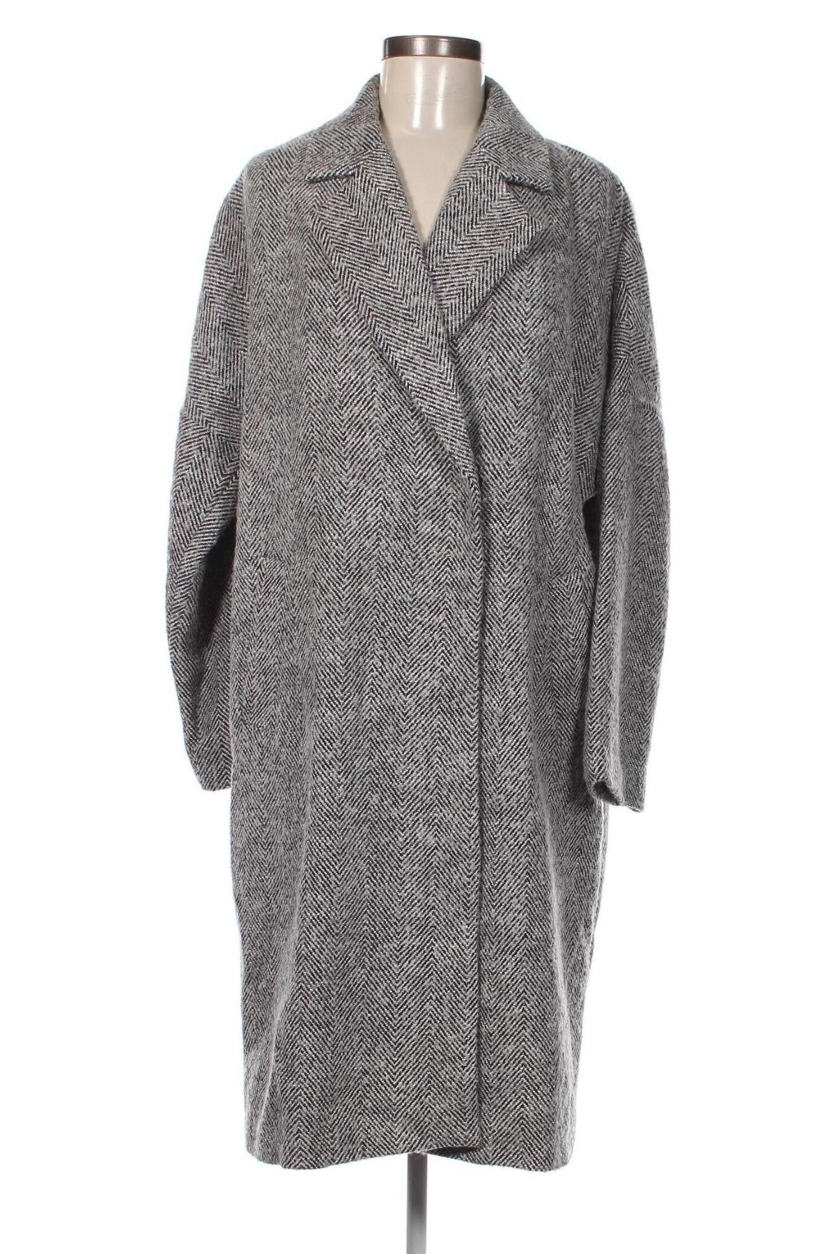 Γυναικείο παλτό Le Coeur TWINSET, Μέγεθος L, Χρώμα Γκρί, Τιμή 100,85 €