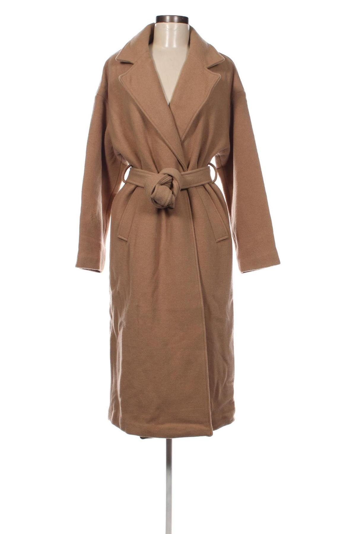 Γυναικείο παλτό LeGer By Lena Gercke, Μέγεθος M, Χρώμα  Μπέζ, Τιμή 78,56 €