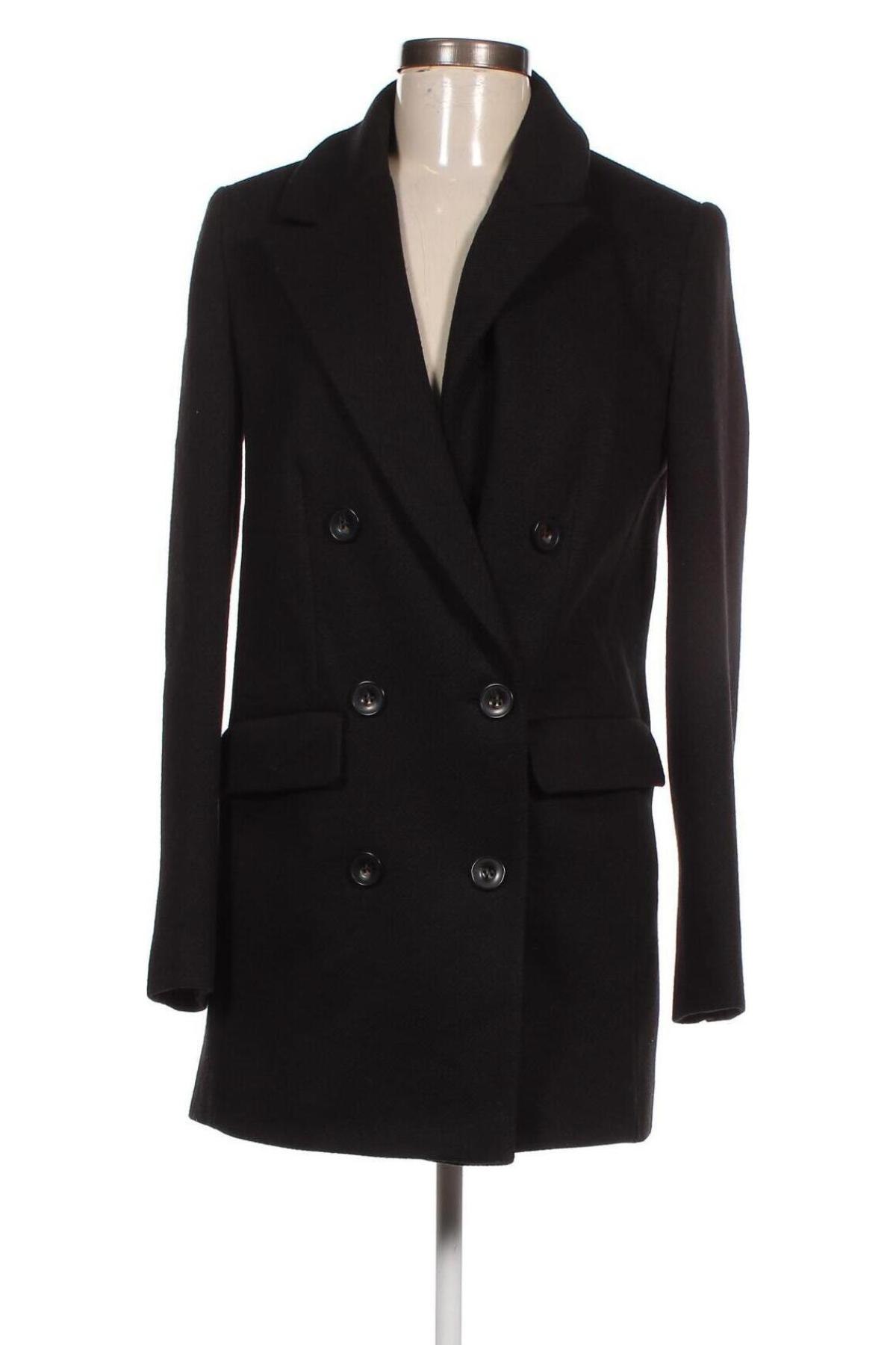 Дамско палто Next, Размер S, Цвят Черен, Цена 100,00 лв.