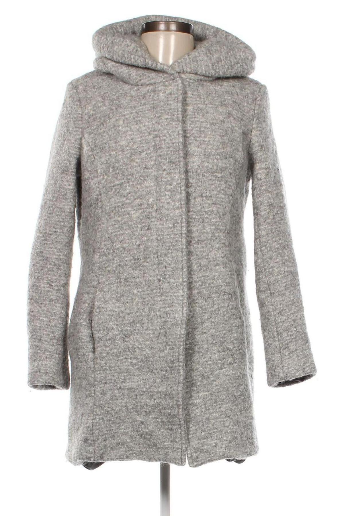 Дамско палто ONLY, Размер L, Цвят Сив, Цена 39,10 лв.