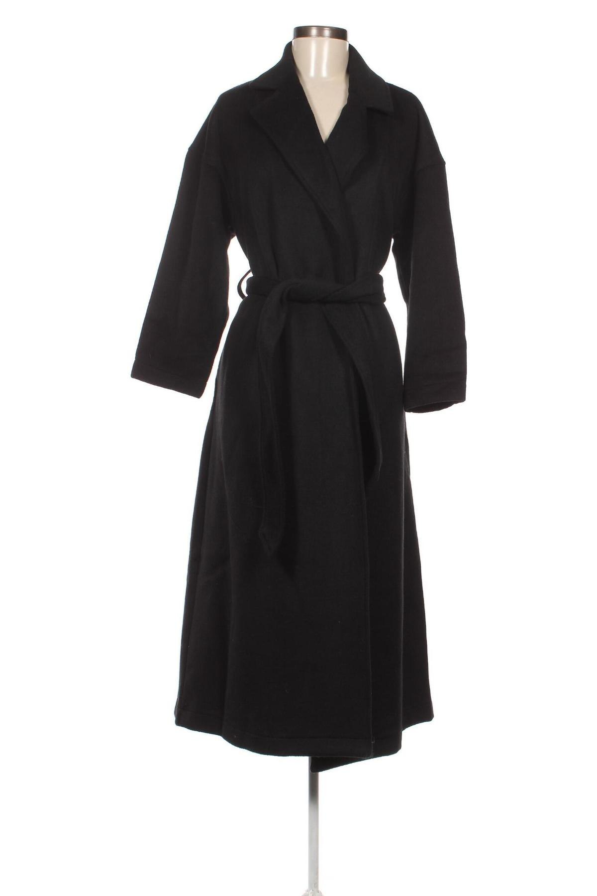 Дамско палто Object, Размер S, Цвят Черен, Цена 153,33 лв.
