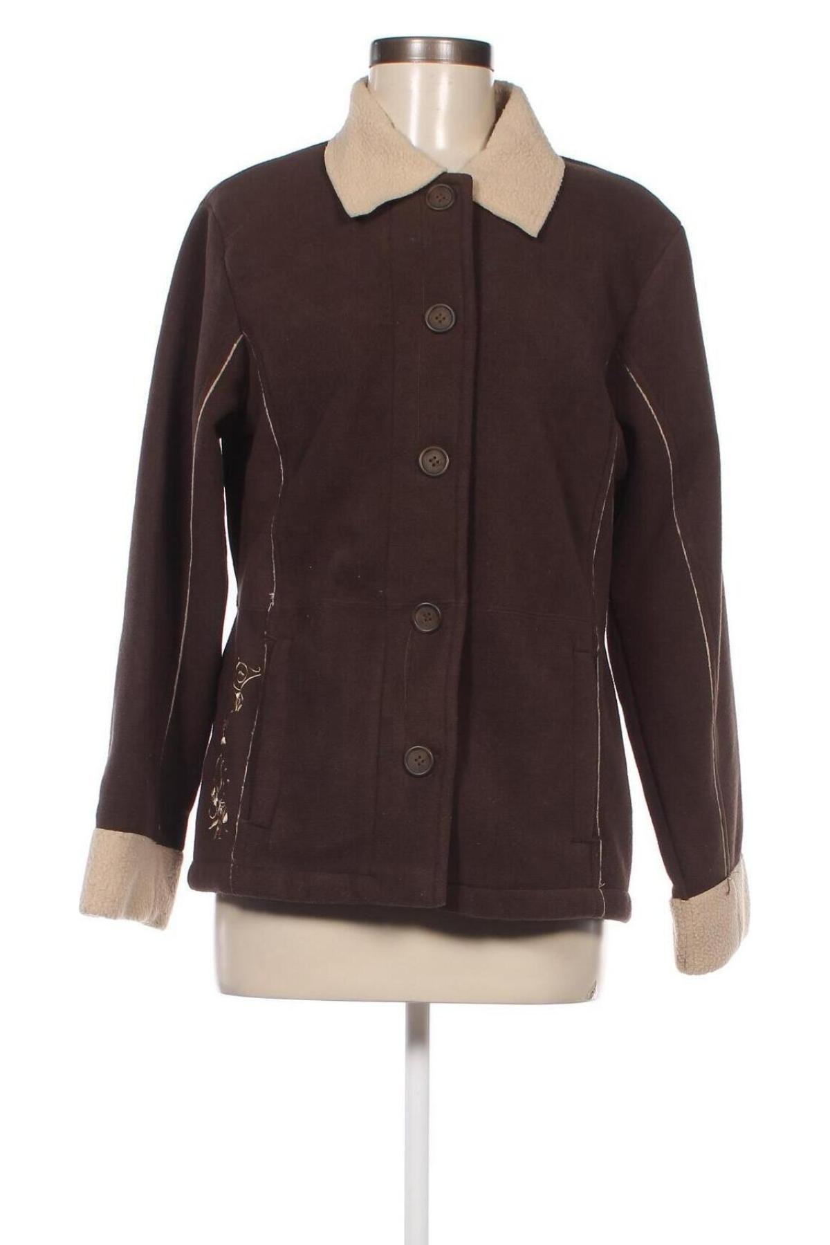 Дамско палто Port Louis, Размер M, Цвят Кафяв, Цена 21,40 лв.