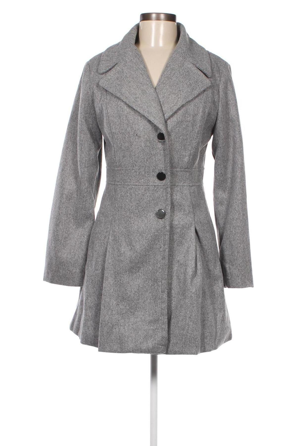 Γυναικείο παλτό SHEIN, Μέγεθος M, Χρώμα Γκρί, Τιμή 5,47 €