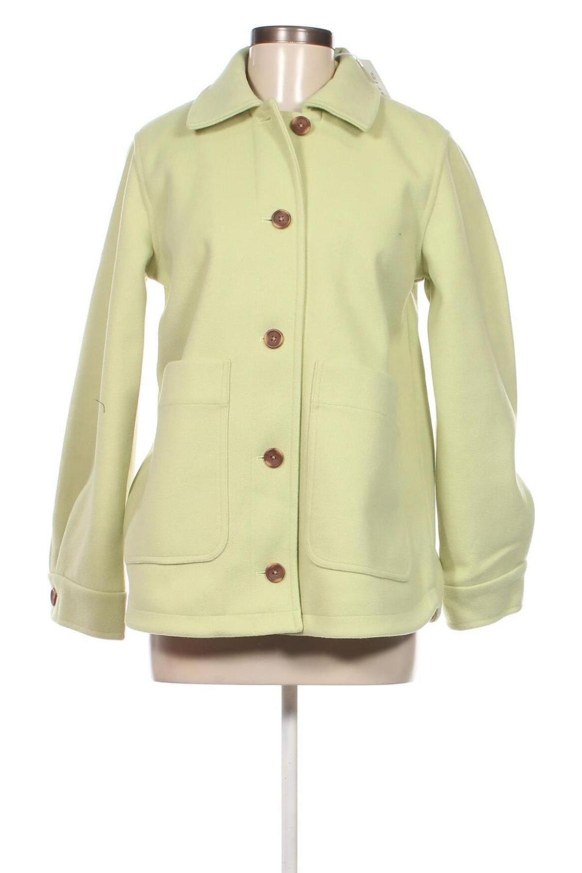 Дамско палто Tamaris, Размер S, Цвят Зелен, Цена 85,00 лв.