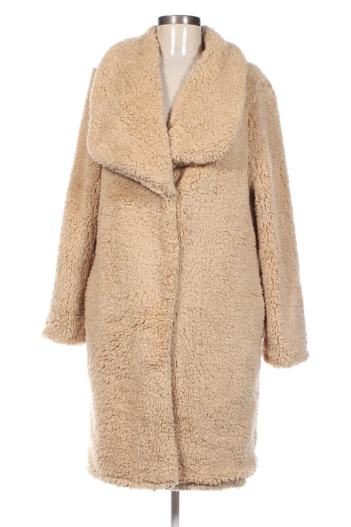 Γυναικείο παλτό Urban Outfitters, Μέγεθος L, Χρώμα  Μπέζ, Τιμή 30,80 €