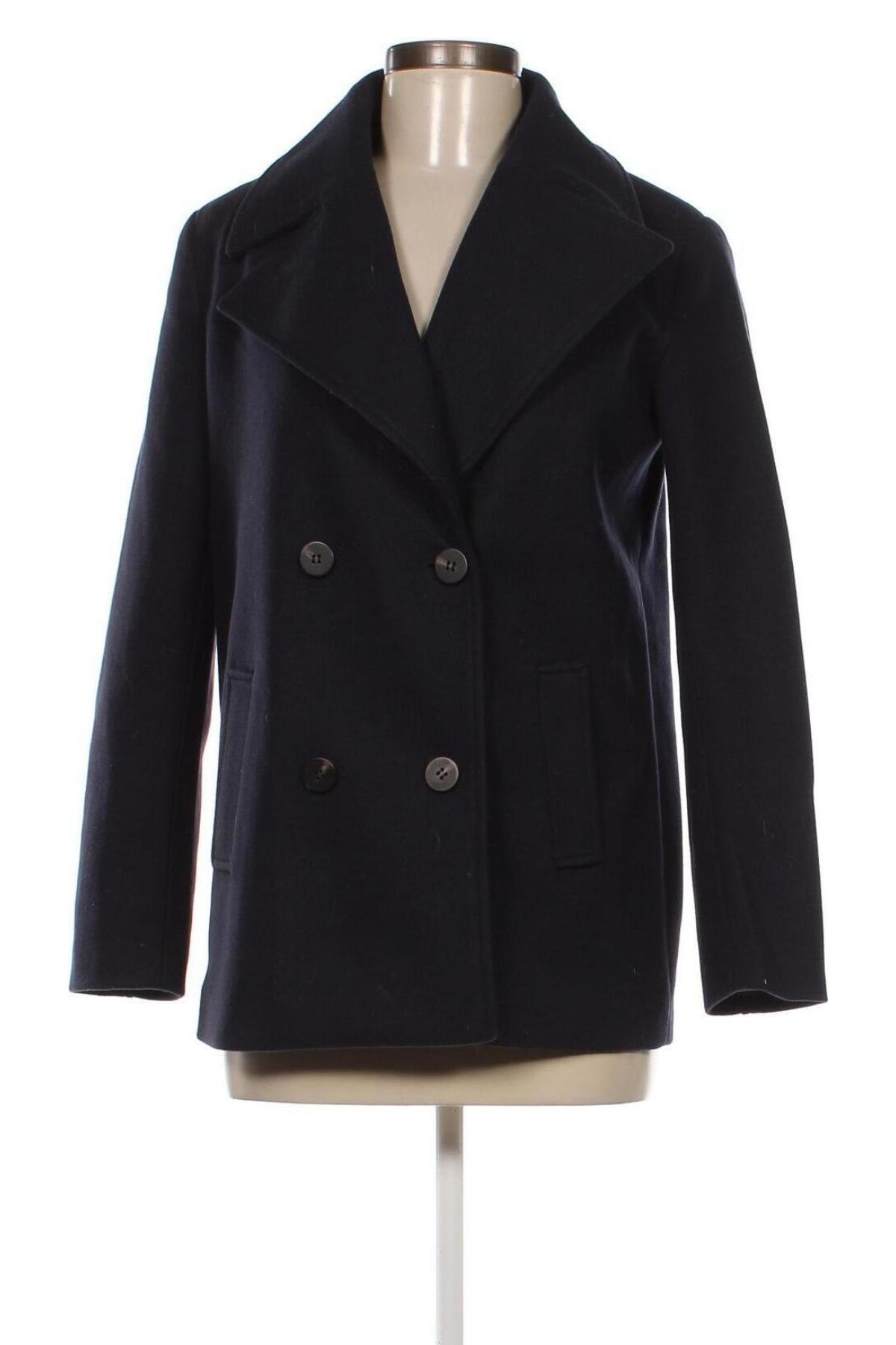 Γυναικείο παλτό VILA, Μέγεθος XS, Χρώμα Μπλέ, Τιμή 23,04 €