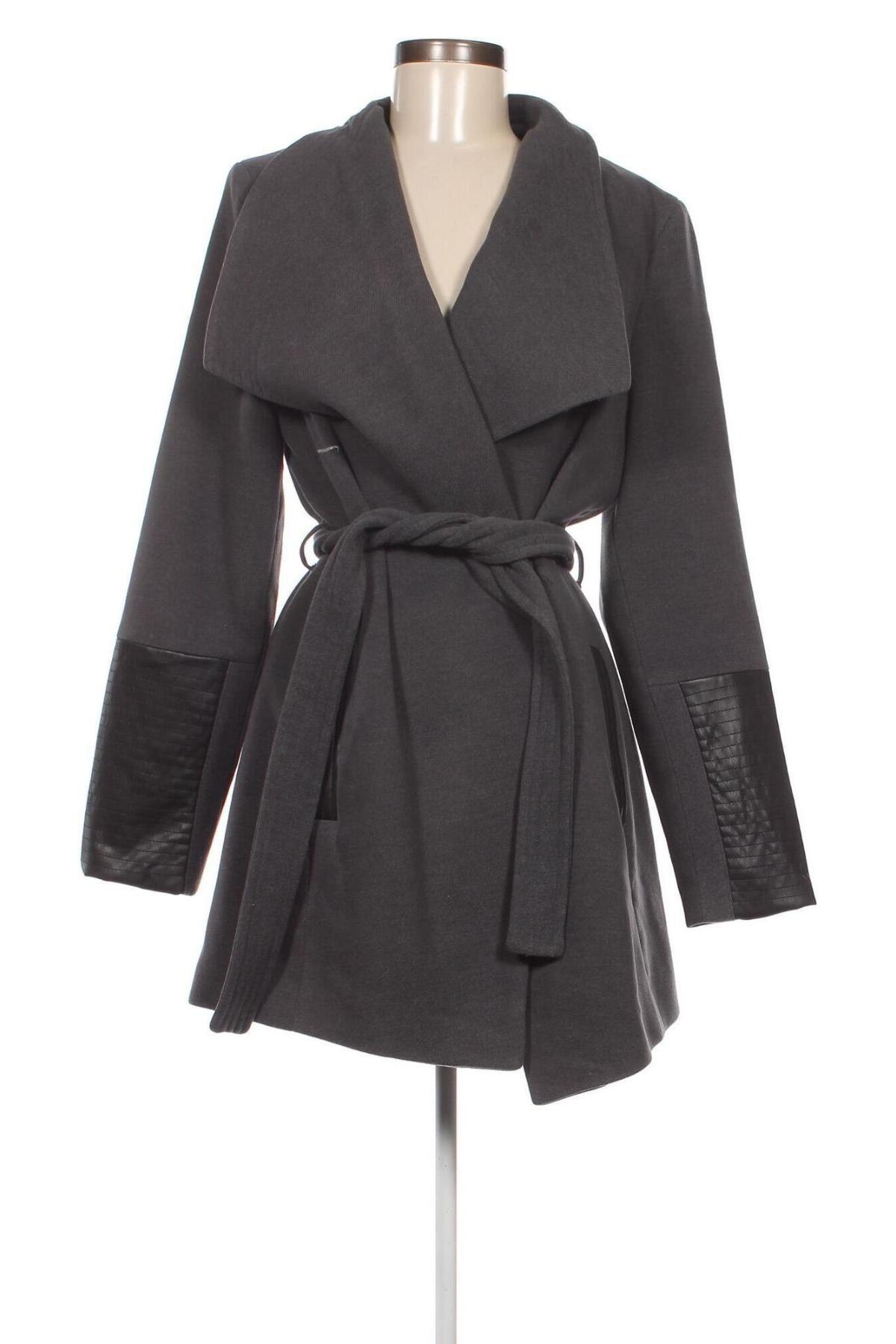 Γυναικείο παλτό Vero Moda, Μέγεθος L, Χρώμα Γκρί, Τιμή 22,48 €