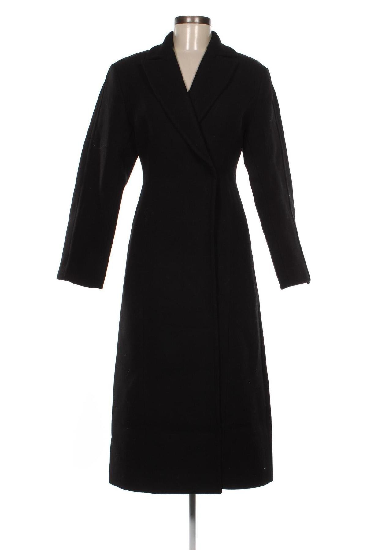 Дамско палто Weekday, Размер XS, Цвят Черен, Цена 114,60 лв.