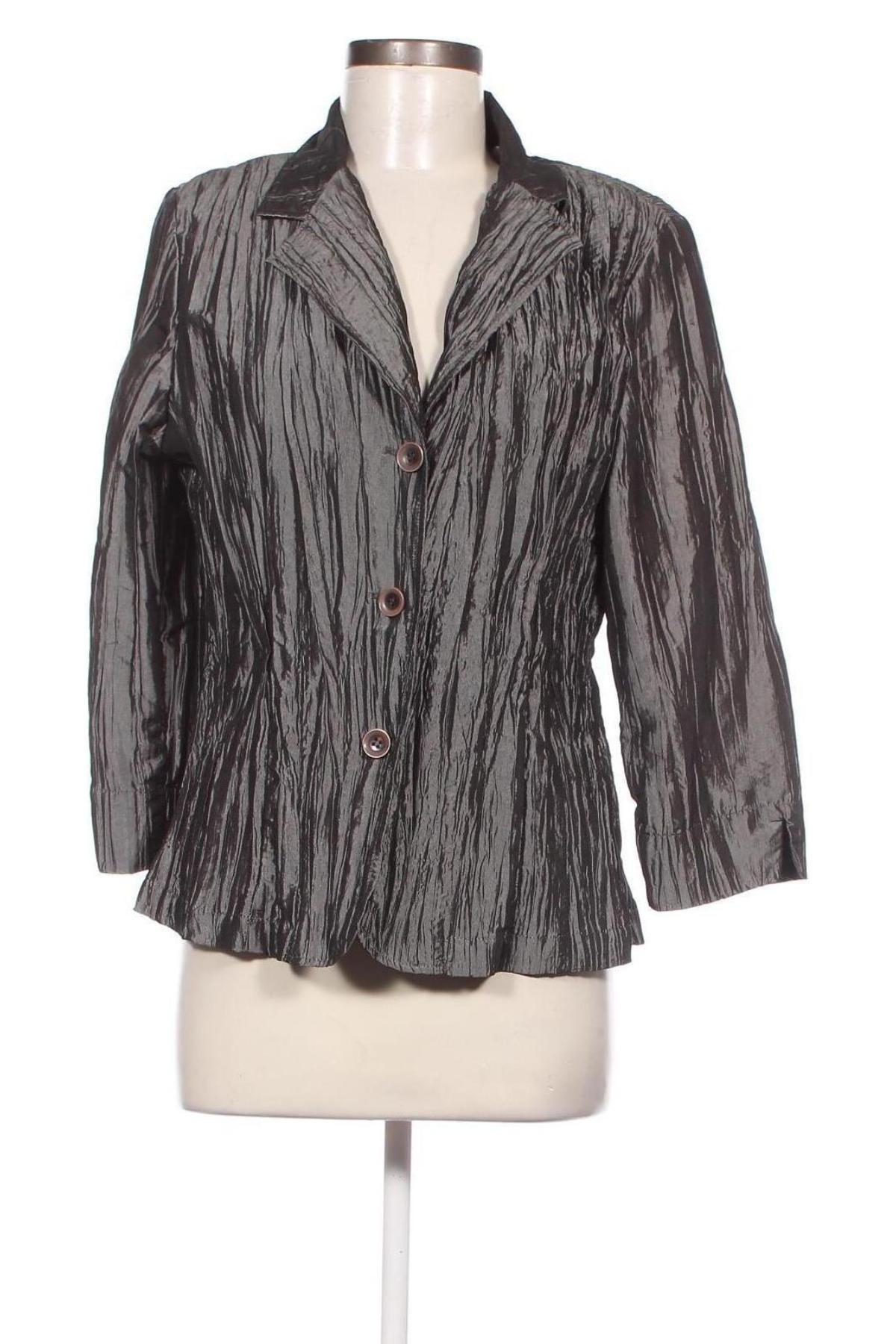 Дамско сако Andrea, Размер L, Цвят Сив, Цена 24,15 лв.