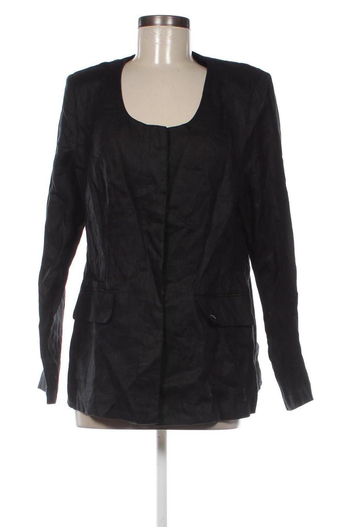 Γυναικείο σακάκι Lindex, Μέγεθος XL, Χρώμα Μαύρο, Τιμή 15,52 €