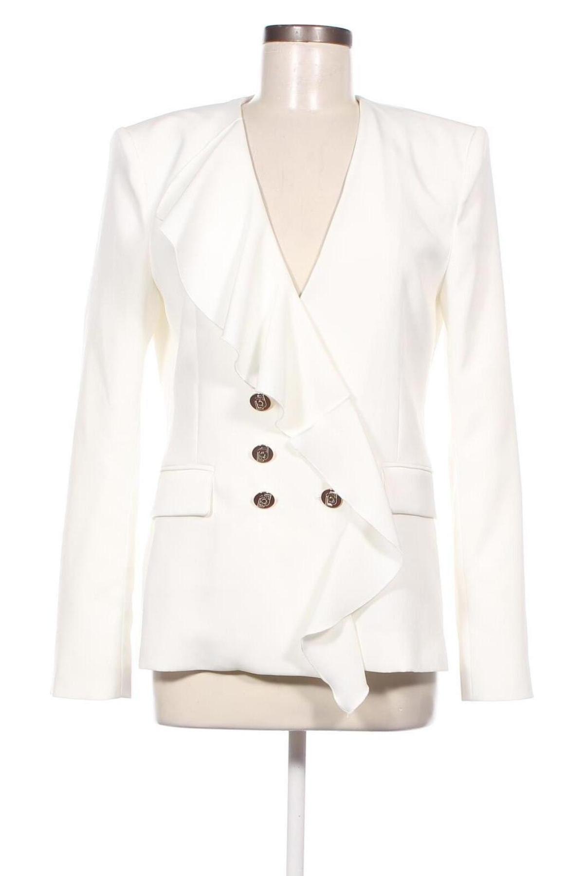 Γυναικείο σακάκι Liu Jo, Μέγεθος M, Χρώμα Λευκό, Τιμή 127,86 €