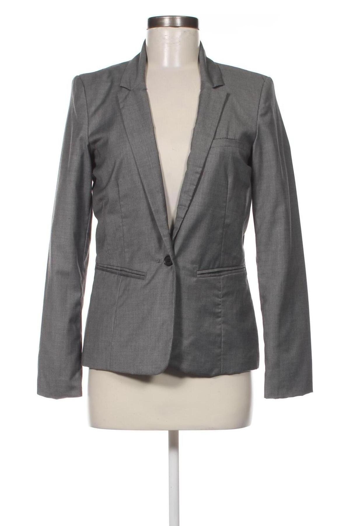 Damen Blazer Pull&Bear, Größe M, Farbe Grau, Preis 6,30 €