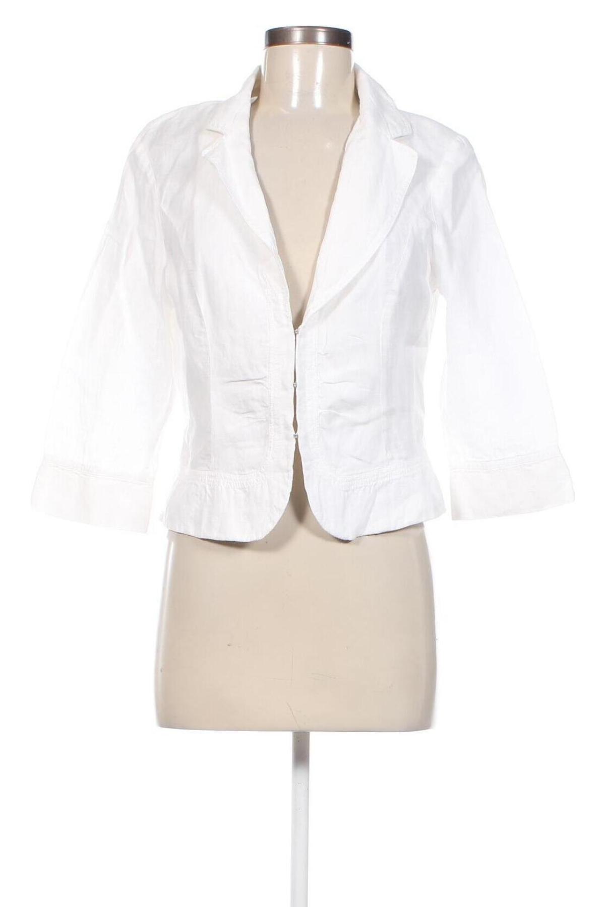 Γυναικείο σακάκι Steilmann, Μέγεθος L, Χρώμα Λευκό, Τιμή 22,51 €