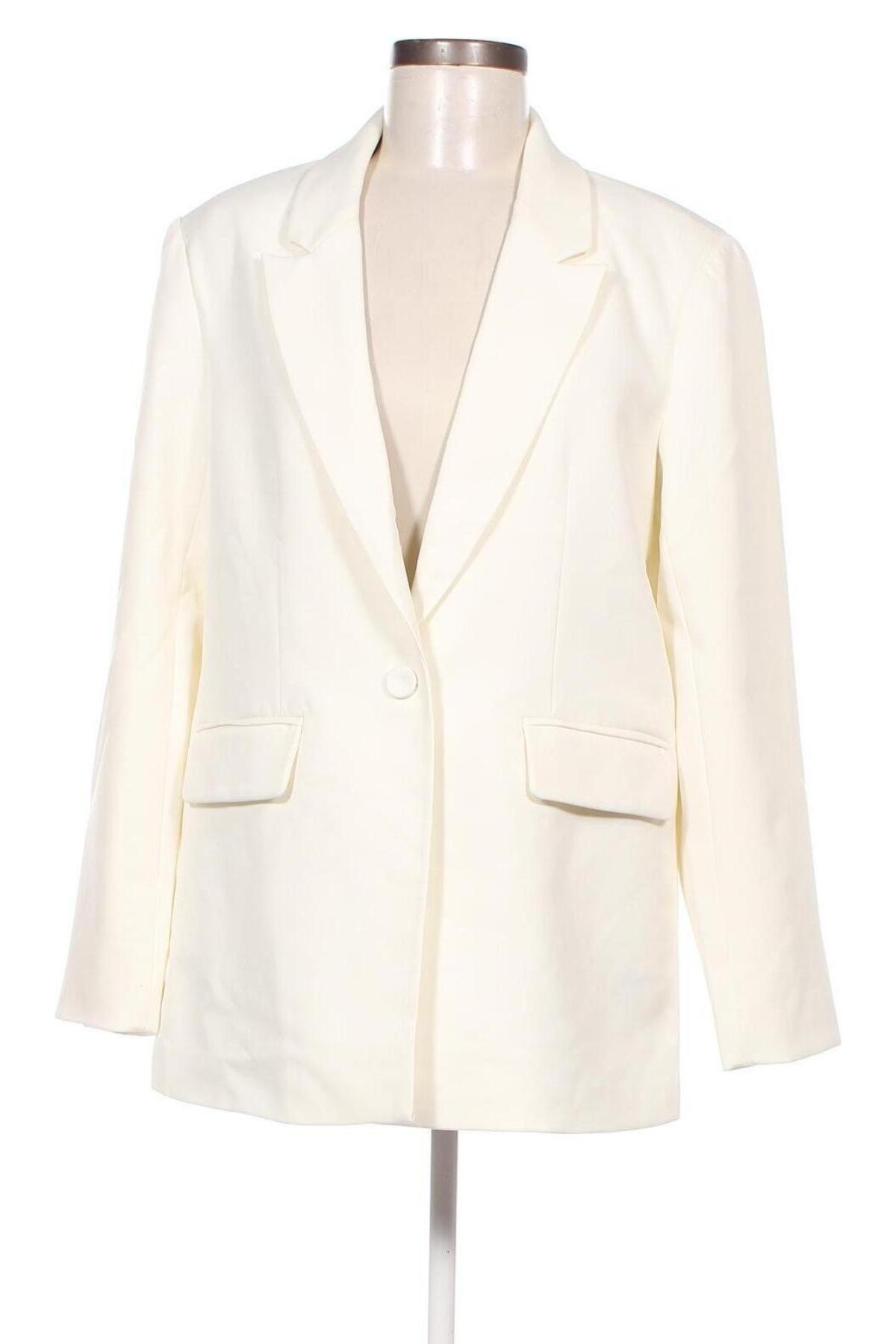Γυναικείο σακάκι Y.A.S, Μέγεθος L, Χρώμα Λευκό, Τιμή 60,87 €