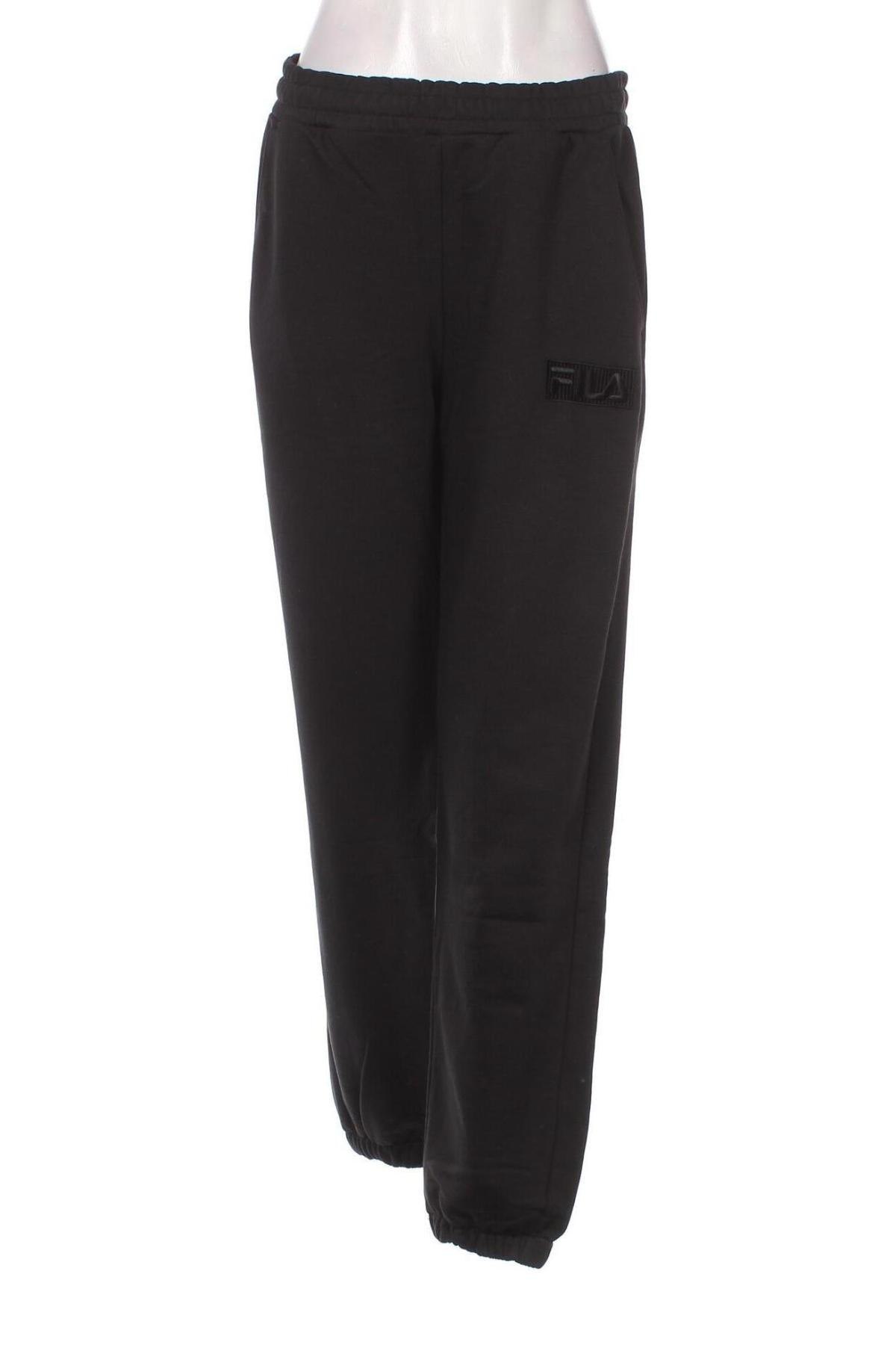 Γυναικείο αθλητικό παντελόνι FILA, Μέγεθος M, Χρώμα Μαύρο, Τιμή 22,87 €
