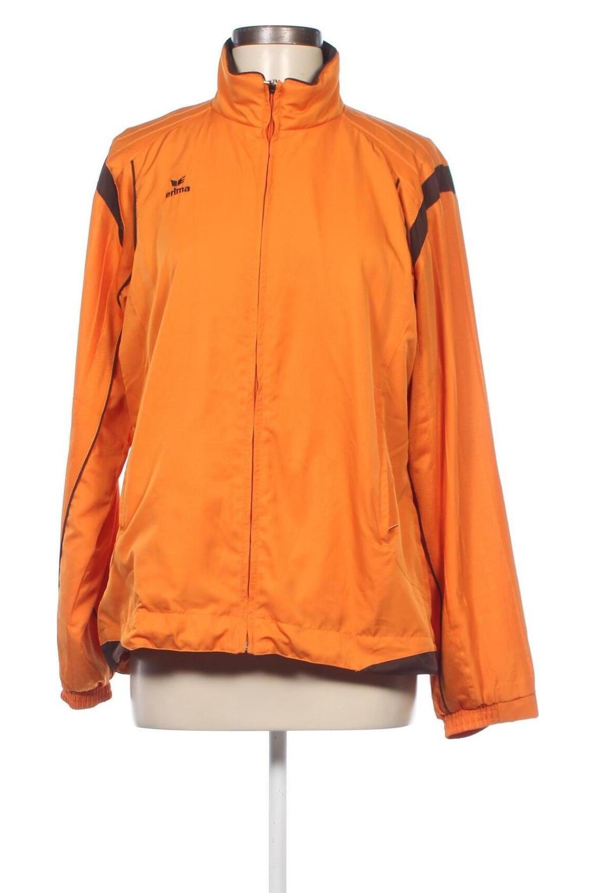 Γυναικείο μπουφάν αθλητικό Erima, Μέγεθος L, Χρώμα Πορτοκαλί, Τιμή 10,65 €