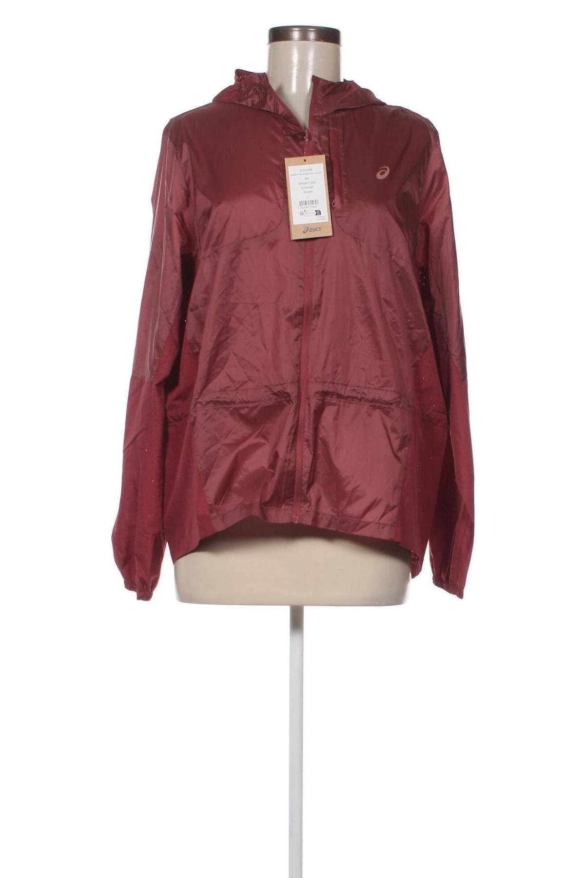 Γυναικείο μπουφάν ASICS, Μέγεθος L, Χρώμα Ρόζ , Τιμή 23,52 €