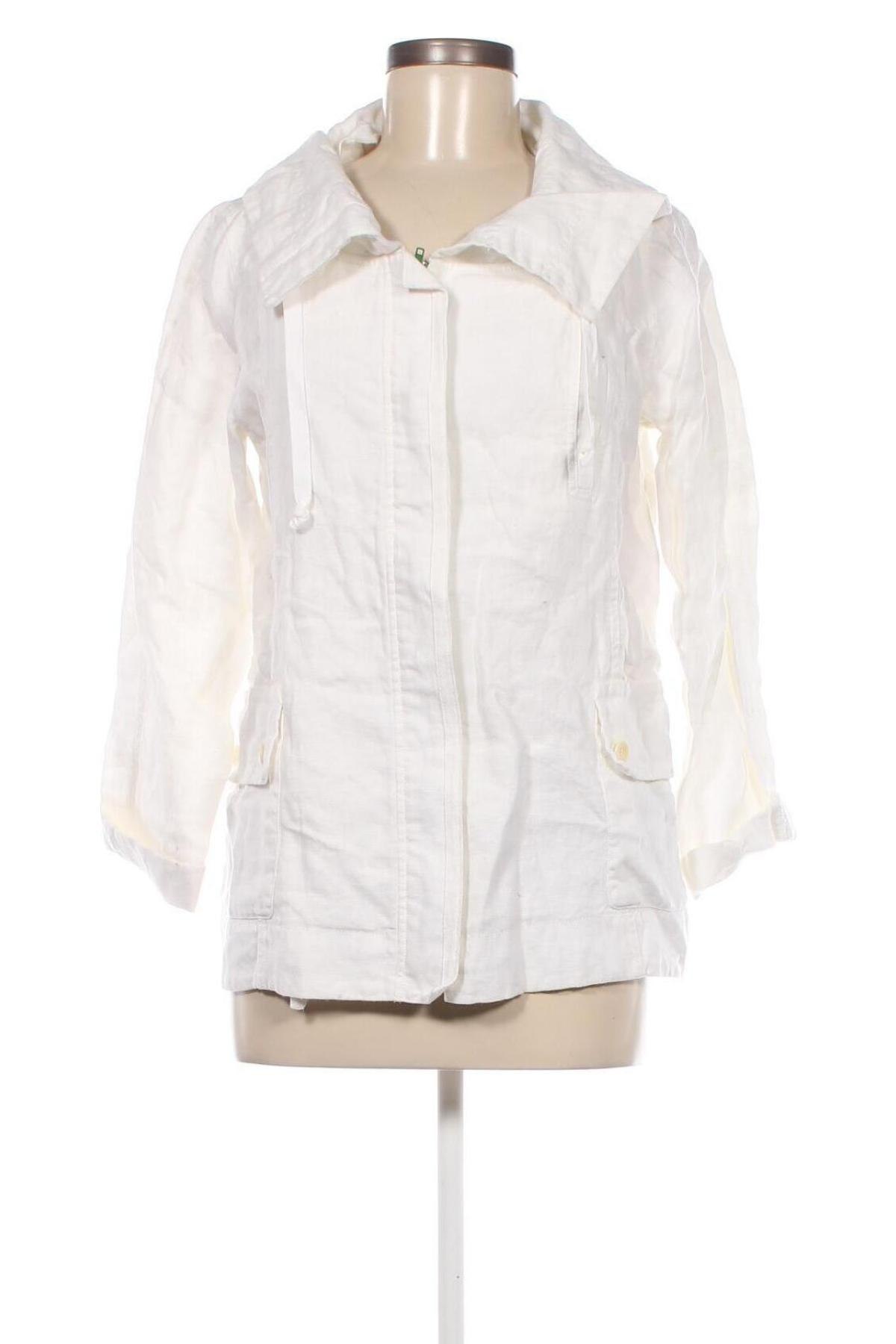 Γυναικείο μπουφάν Eileen Fisher, Μέγεθος S, Χρώμα Εκρού, Τιμή 34,55 €