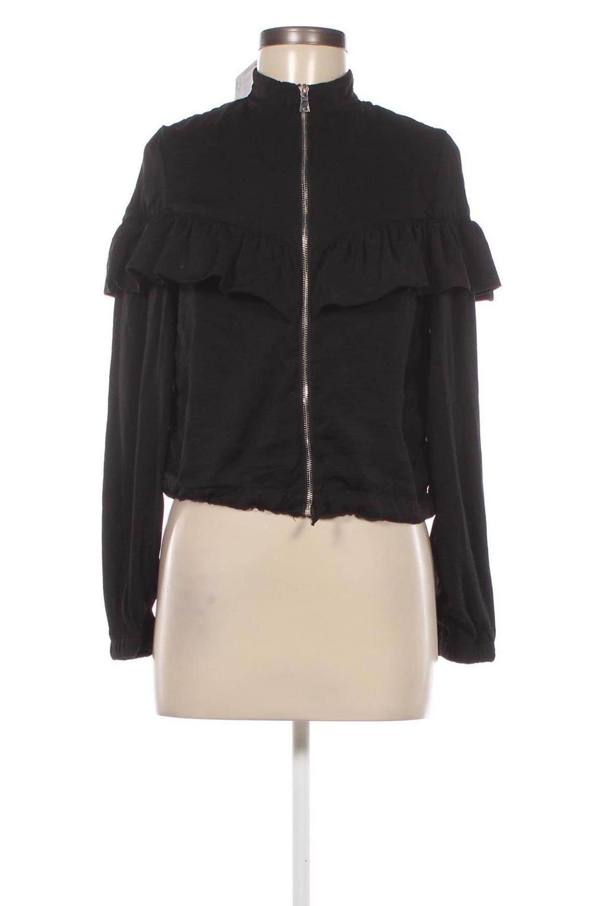 Γυναικείο μπουφάν H&M Divided, Μέγεθος XS, Χρώμα Μαύρο, Τιμή 4,45 €