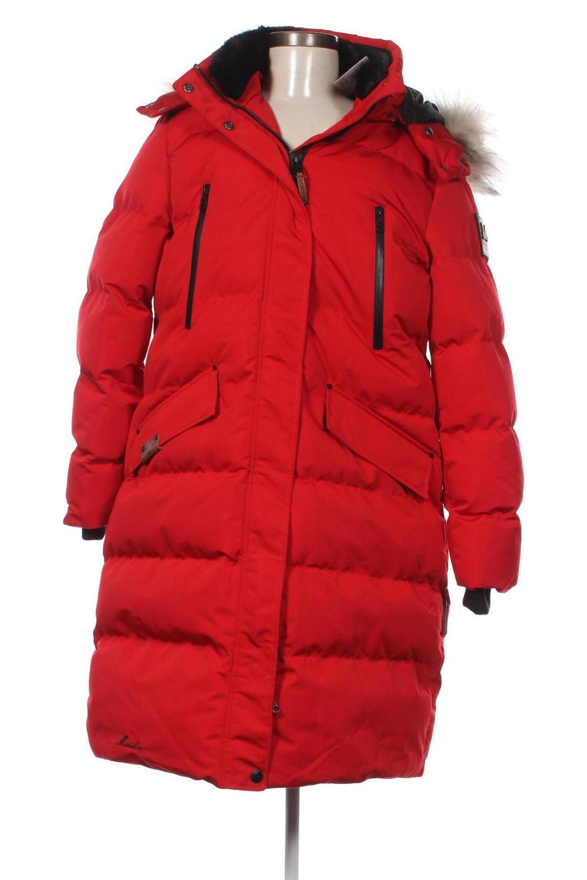 Dámska bunda  Marikoo, Veľkosť L, Farba Červená, Cena  128,35 €